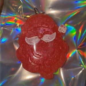 Handmade car Santa freshie